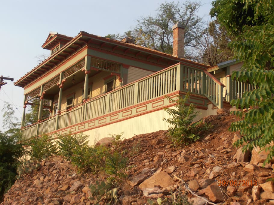 1200 sq ft of outside porch and patios