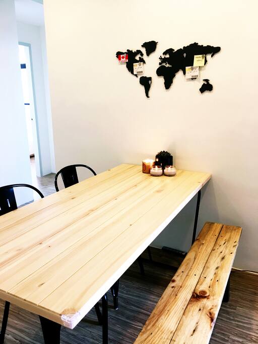 Dining room for all travellers