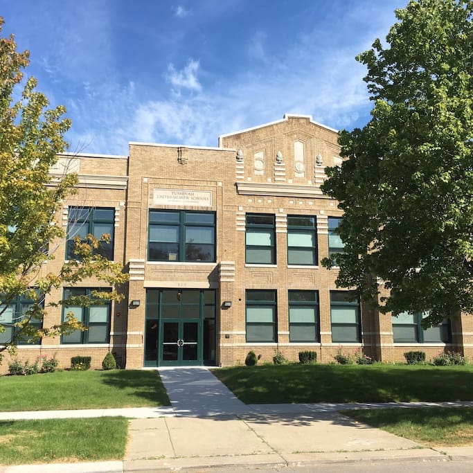 The building