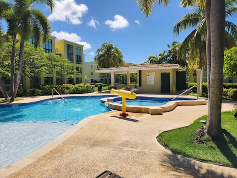 Aquatika Caribbean Escape- 1st floor/beach access