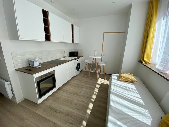 Studio 6 min from Bellecour by subway Place Valmy Apartments for