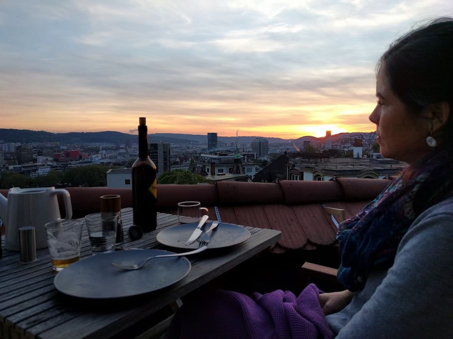 The dinner view