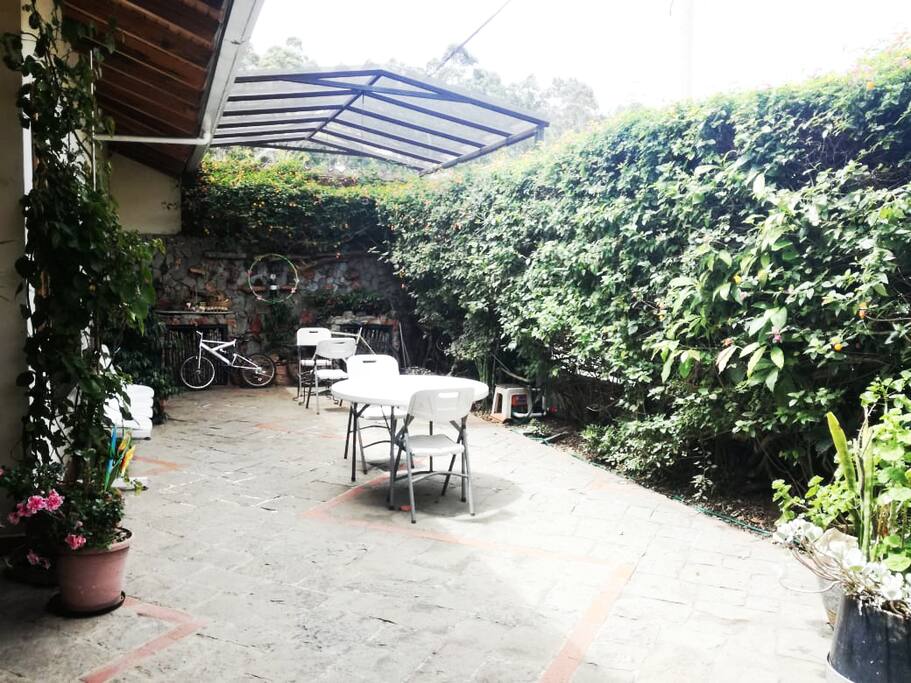 Zona de descanso exterior