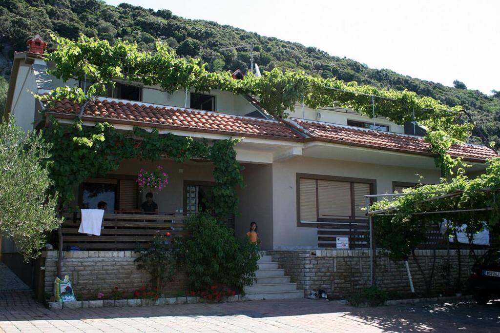 Front of the house