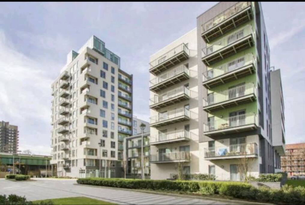 Recently built block of flats