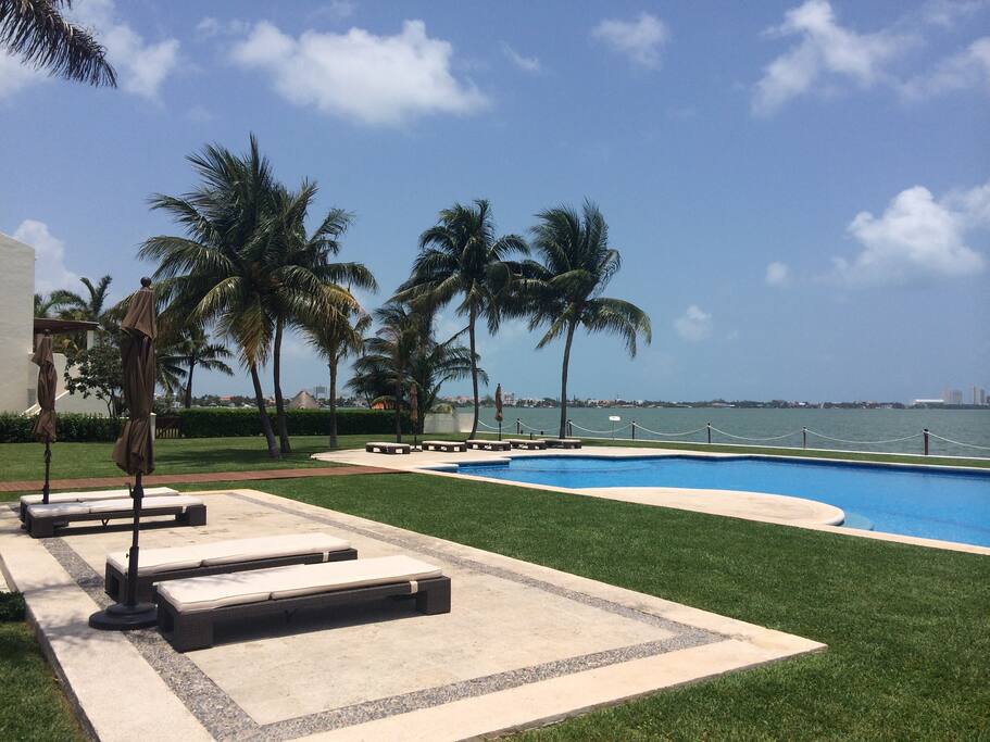 Second swimming pool.