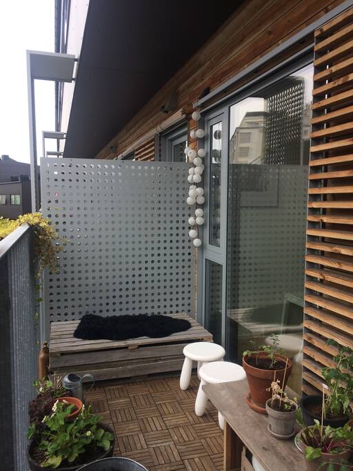 Front balcony