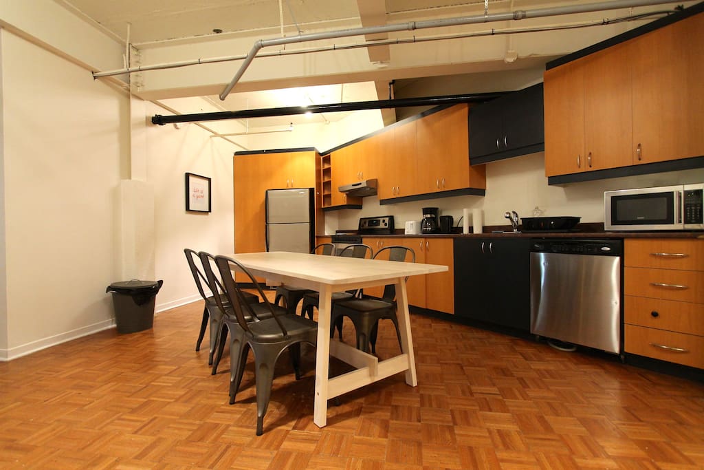 Kitchen + dining room