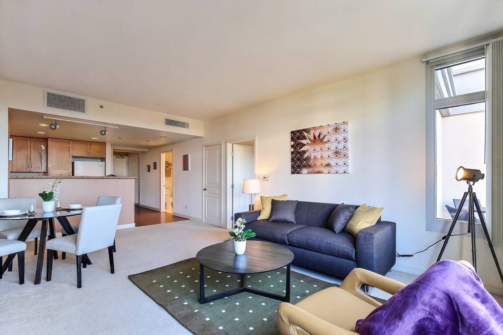 Open concept living area