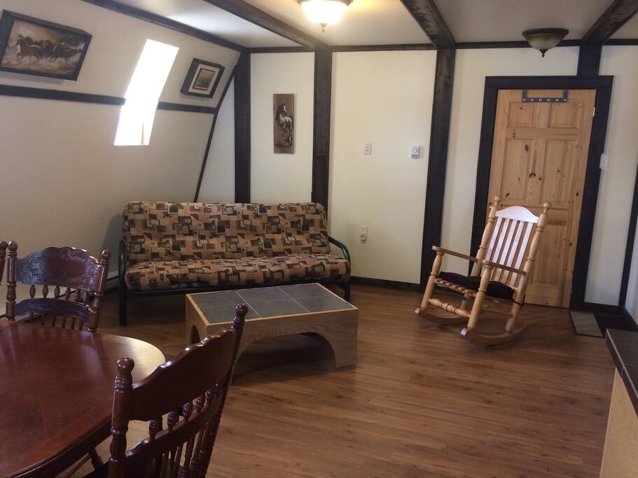 Living room with futon