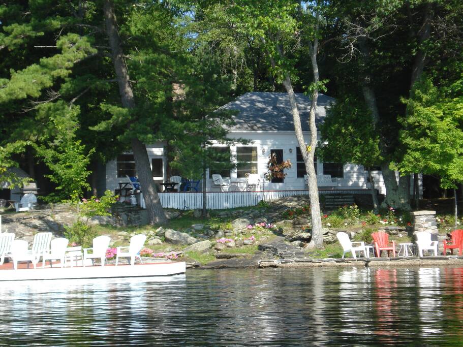 A portion of our 210 ft waterfront