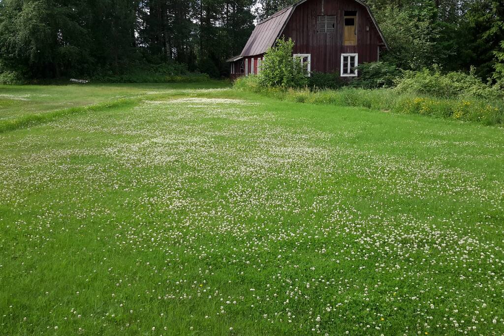 Stort og idyllisk uteområde