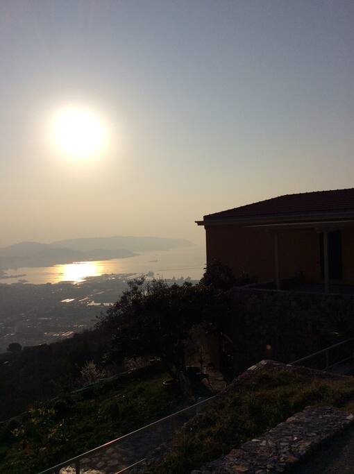 IL PANORAMA DALLA CASA