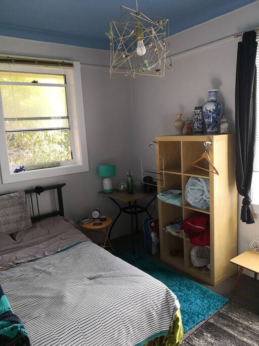 Your room double bed... Nice