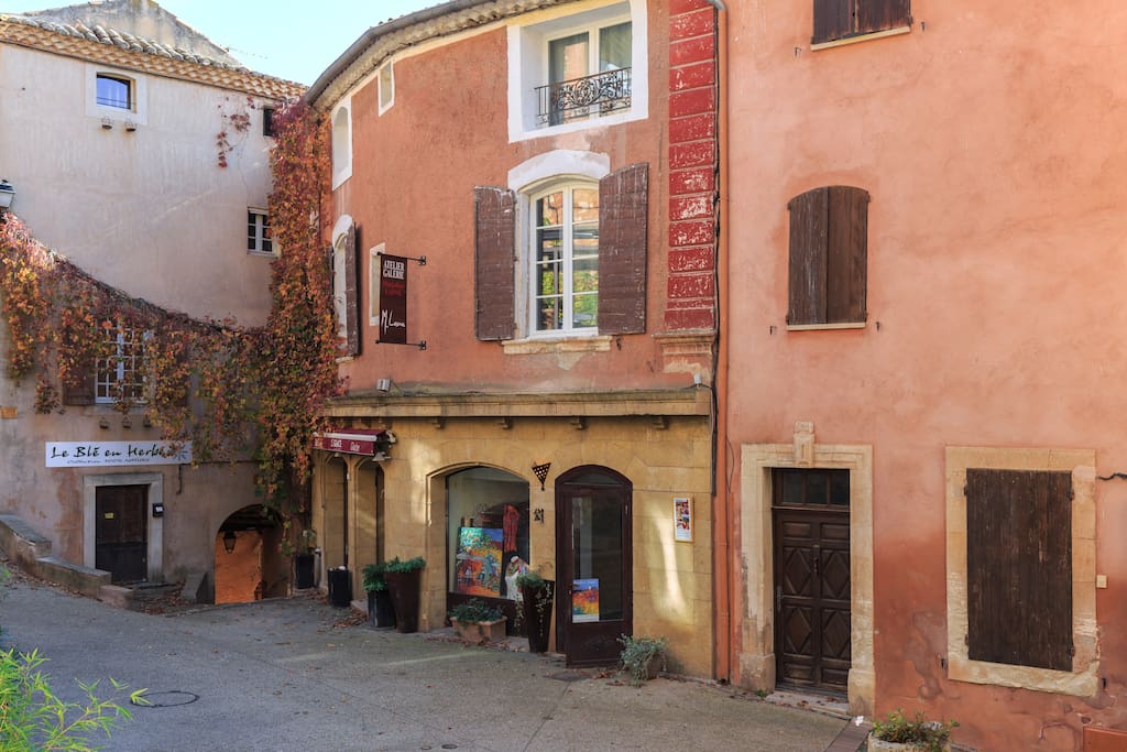 La maison au coeur de Roussillon
