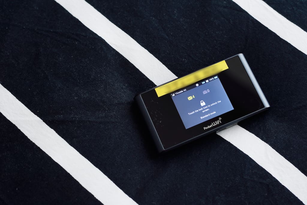 unlimited free portable wifi
★You can bring it out everywhere during your stay!!★