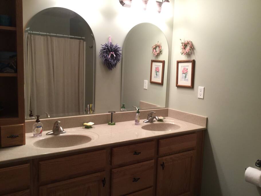 Two sinks