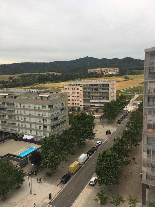Vistas a la montaña