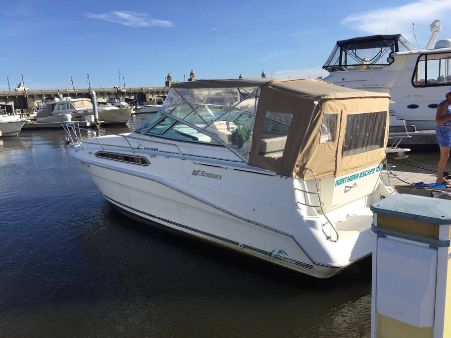 The boat you will be on
