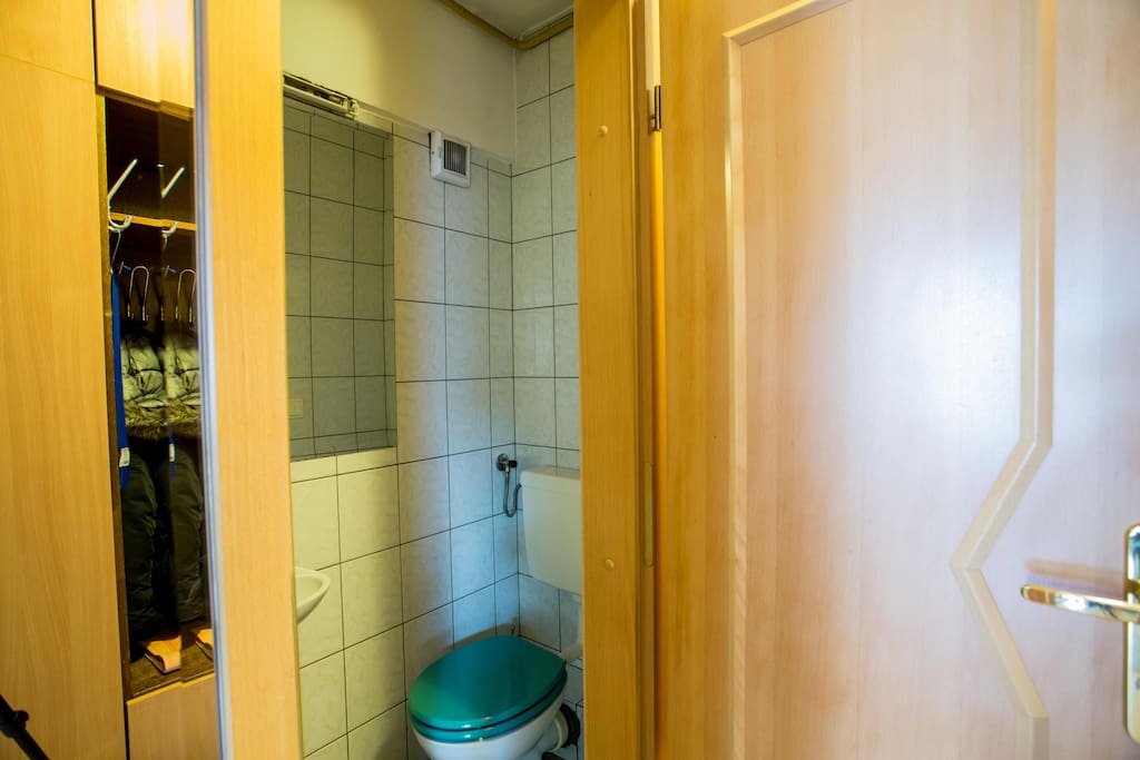 hall and toilet