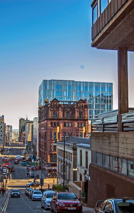 Our building as seen from The Glasgow School of Art