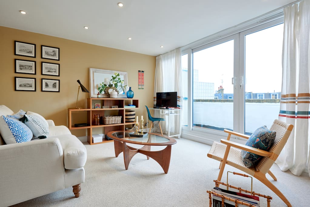 Large light living area