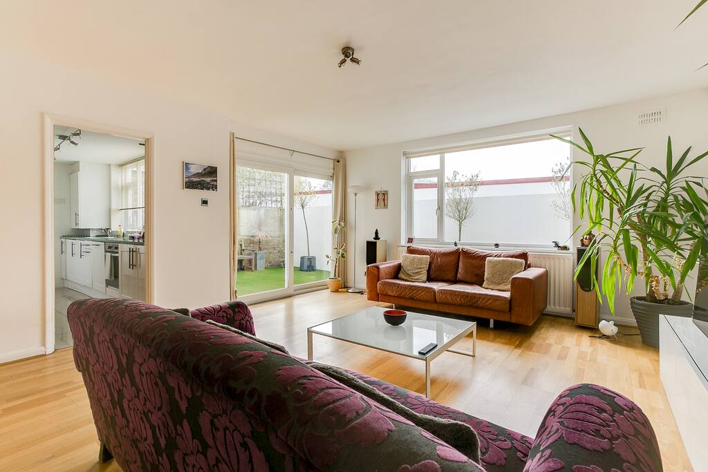 Sit back and relax in the living area