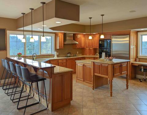 Spacious Maine Hideaway with Hot Tub and Game Room