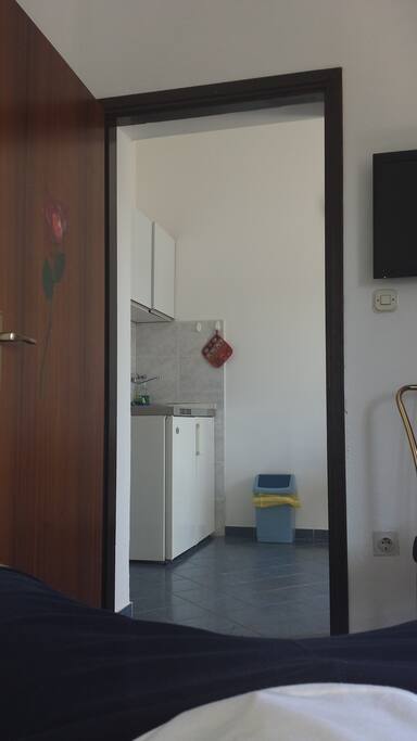 Bedroom with led tv, air condition..