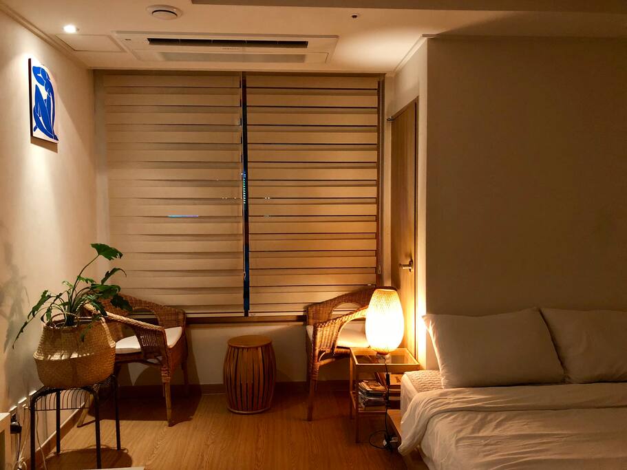분위기 있는 밤 전경
night beauty at my accommodation