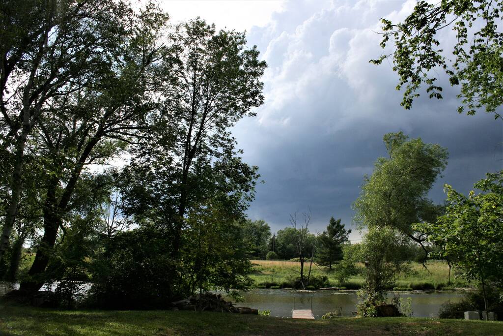 View from the patio