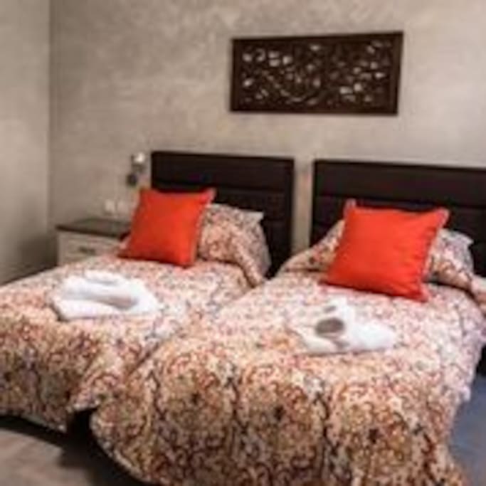 Comfortable beds.
