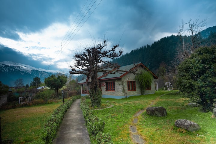 Leela huts 2-bhk entire hut with inside fireplace