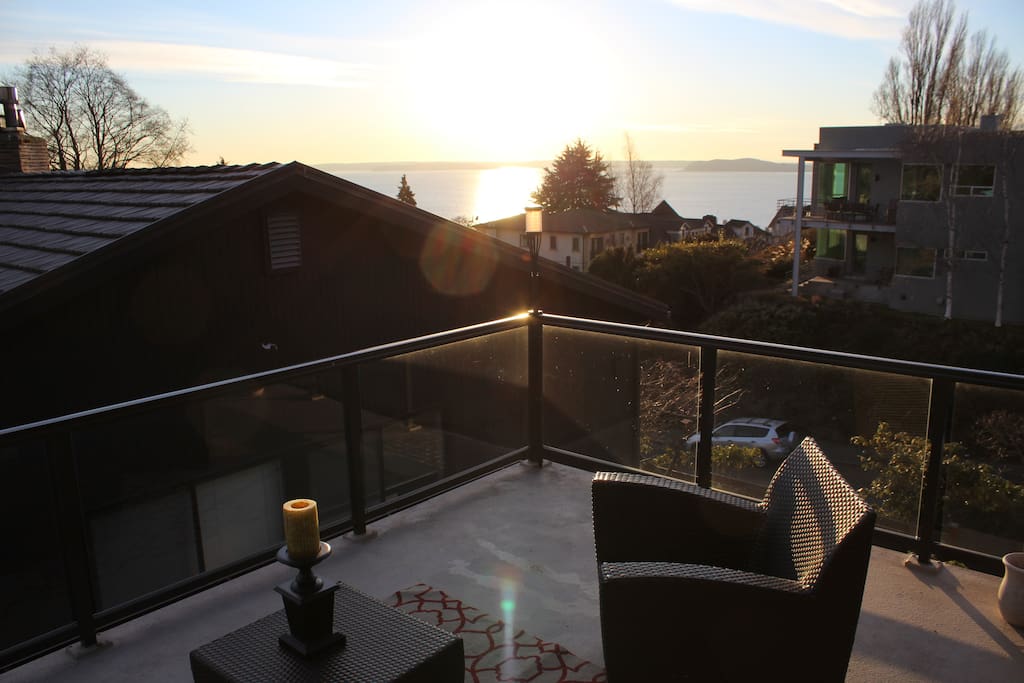 deck puget sound view