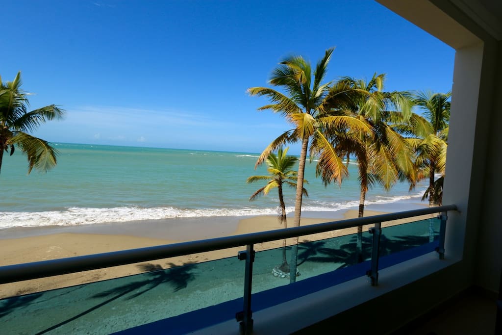Oceanfront Master Bedroom Balcony