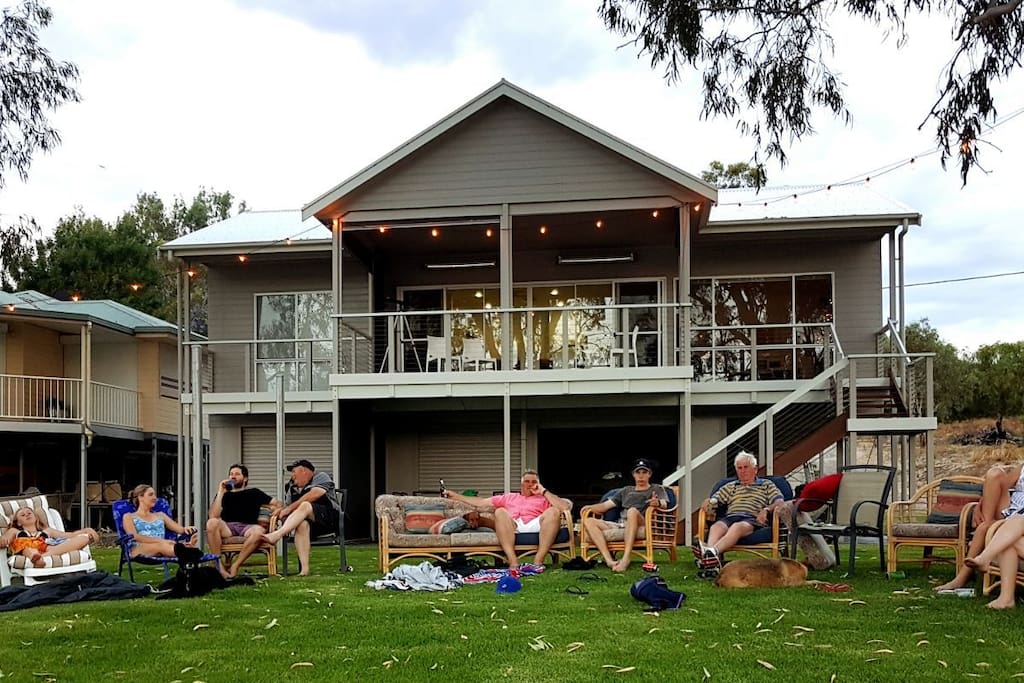 View of Shack with seating out