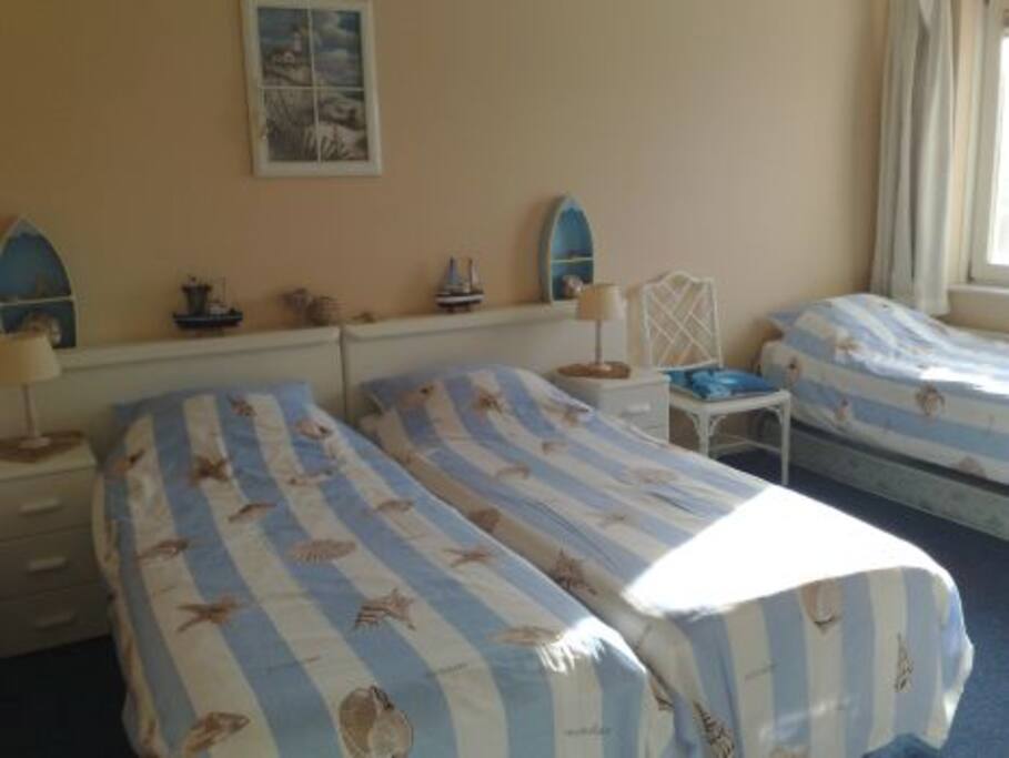 Strandkamer 3 Bedden