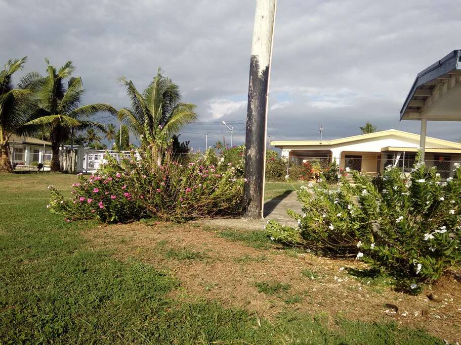 front of house villa