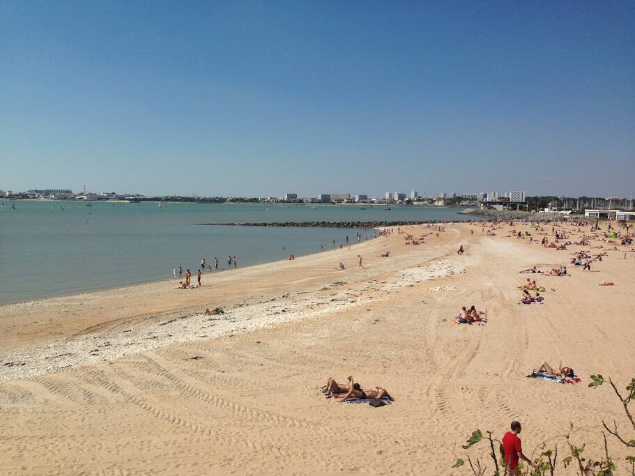Plage des Minimes à 5 minutes