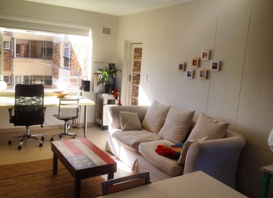 Living area with lots of natural light