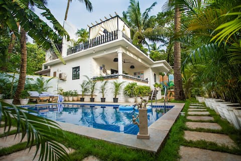 The Rivertale Goa
Peaceful 3bhk pvt pool