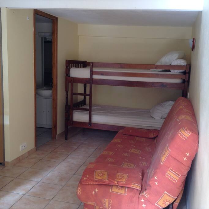 coin salon et couchage