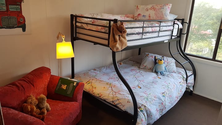 Upstairs bunk room 1 of 2