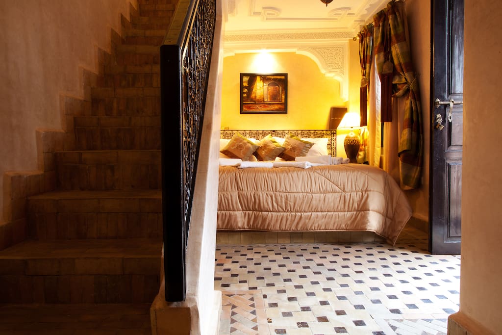 Stairs to the bathroom