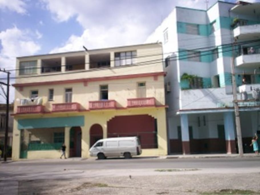 Edificio en que está el hostalk