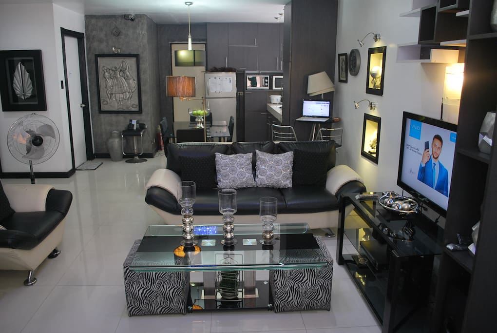 A total of 40 Sqm (430.56 Sqft) Communal Living and Dining Rooms
