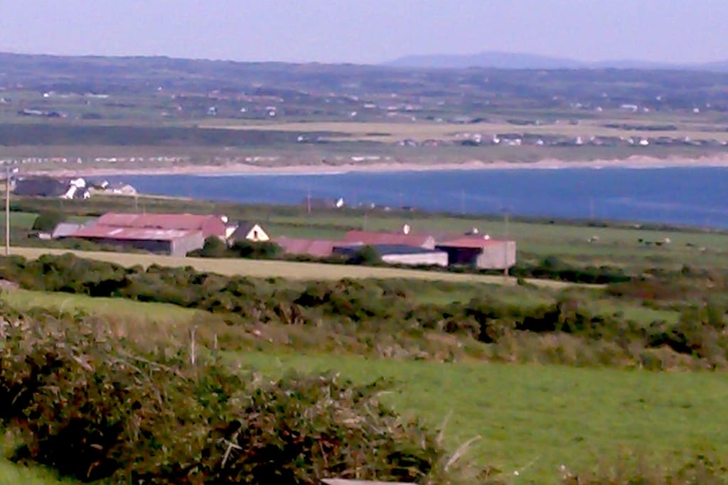 View from kitchen