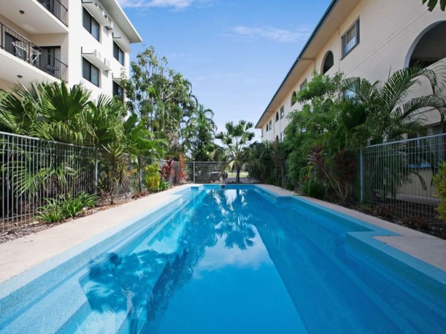 Complex has a great pool in the common area to cool off in the Darwin heat.