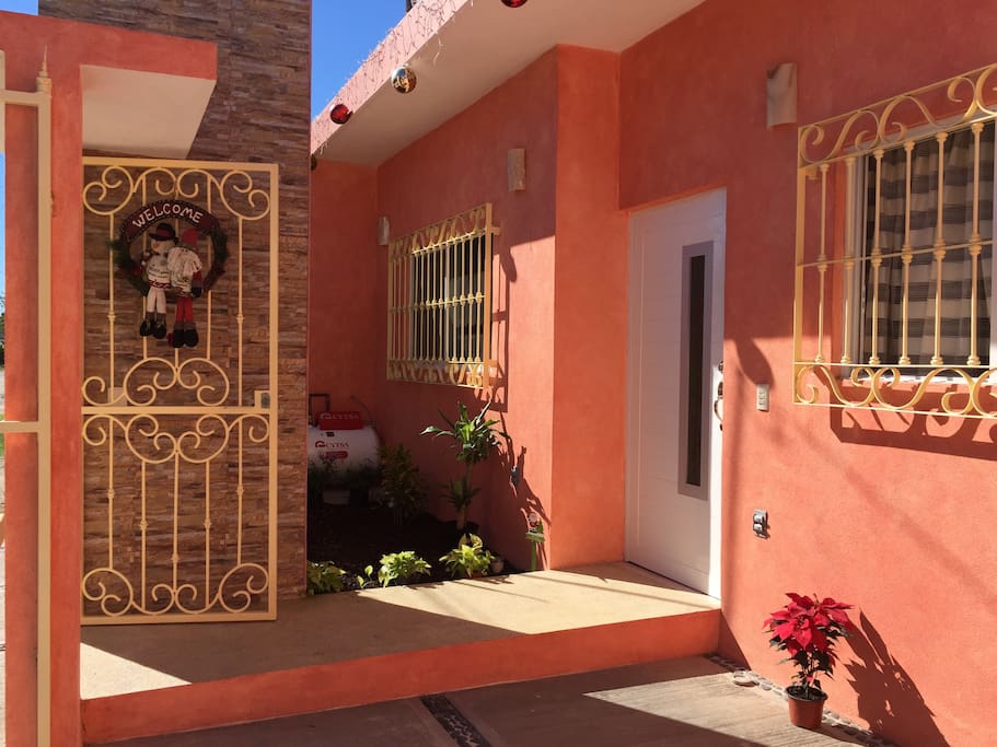 Entrance of the house