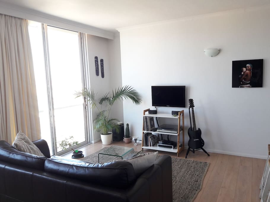 Living room (with free WiFi and DSTV satellite television)